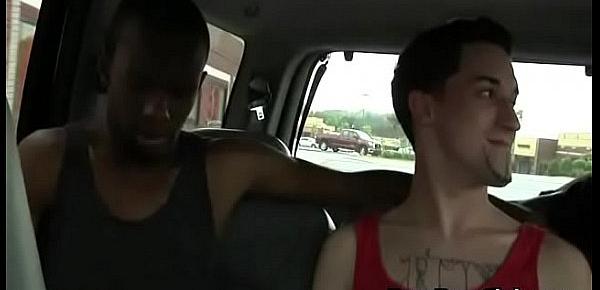  Blacks On Buys - Nasty Gay Skinny Boy Fucked By Muscular Black Dude 17